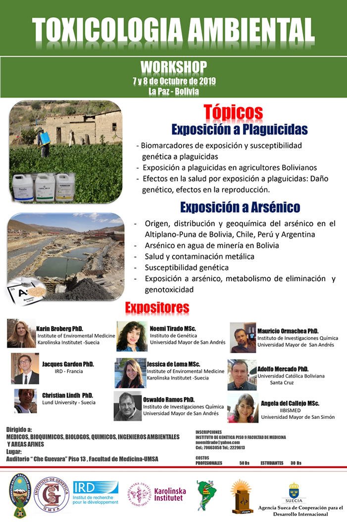 Workshop: Toxicología Ambiental