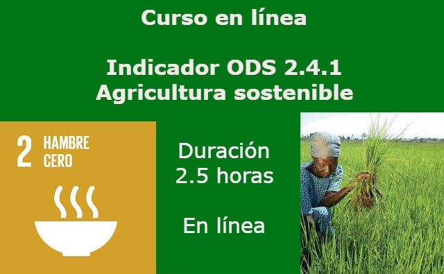 Indicador ODS 2.4.1 - Agricultura sostenible