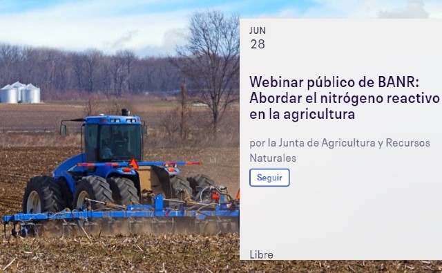 Webinar público de BANR: Abordar el nitrógeno reactivo en la agricultura