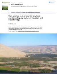 Chile como país habilitador clave para el fitomejoramiento mundial, la innovación agrícola y la biotecnología