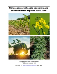 Cultivos modificados genéticamente: Impactos socioeconómicos y ambientales mundiales 1996-2018