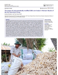 El impacto del uso de maíz/maíz genéticamente modificado (GM) en Vietnam: Resultados de la primera encuesta a nivel de finca