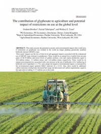 La contribución de glifosato para la agricultura y el impacto potencial de las restricciones de uso a nivel mundial
