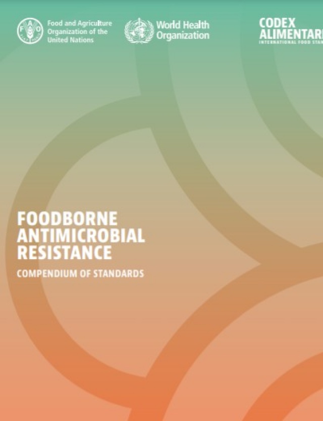 Resistencia a los antimicrobianos transmitida por los alimentos