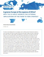 ¿Una Europa más verde a expensas de África? Por qué la UE debe abordar las implicaciones externas de la estrategia de la granja a la mesa