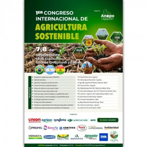 1ER CONGRESO INTERNACIONAL DE AGRICULTURA SOSTENIBLE