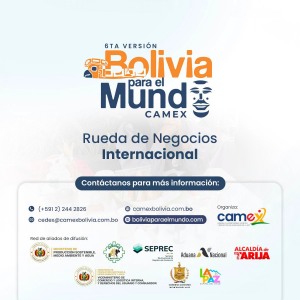 BOLIVIA PARA EL MUNDO 2026 | 6.ª VERSIÓN