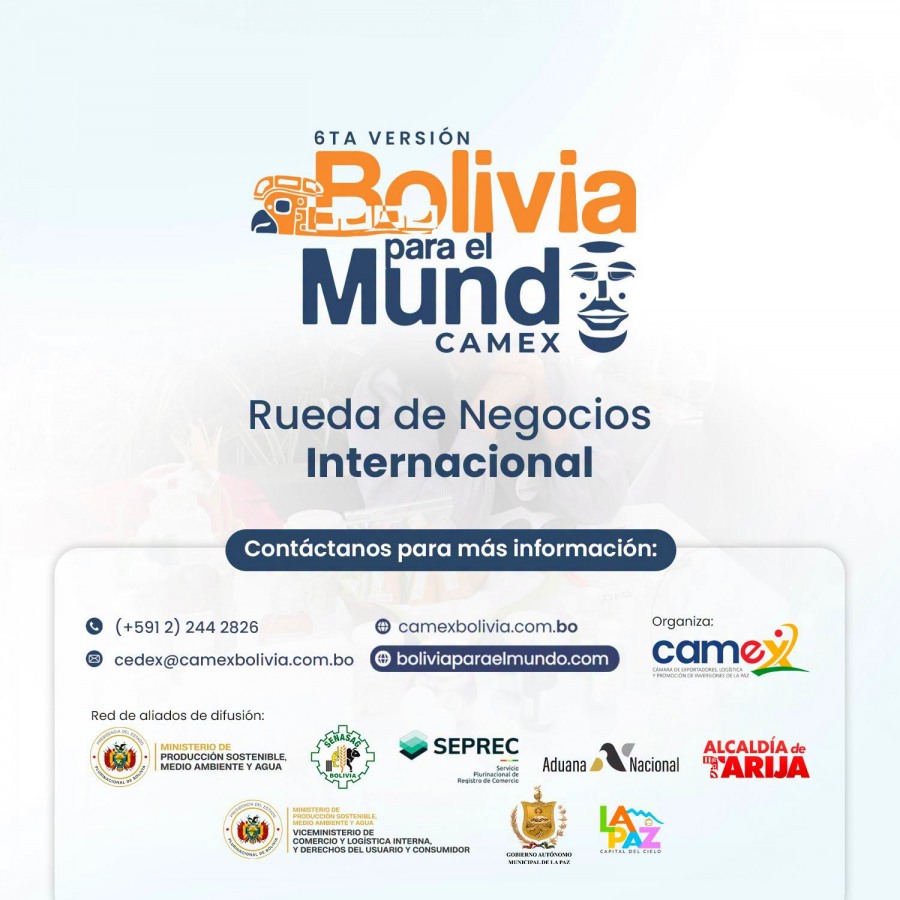 BOLIVIA PARA EL MUNDO 2026 | 6.ª VERSIÓN