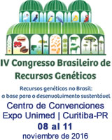 IV Congreso Brasileño de Recursos Genéticos 8 al 11 de noviembre de 2016. Curitiva - Brasil Fecha límite de presentación de trabajos se extendió hasta el 09/09