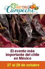 13va Convención Mundial del Chile, 27 al 29 de octubre de 2016. Campeche - México