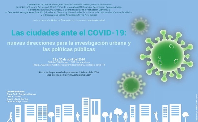 Las ciudades ante el COVID-19: nuevas direcciones para la investigación urbana y las políticas públicas