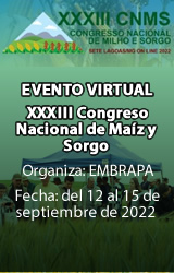 XXXIII Congreso Nacional de Maíz y Sorgo