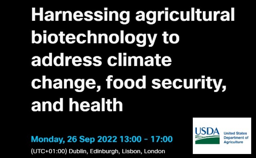 Aprovechar la biotecnología agrícola para abordar el cambio climático, la seguridad alimentaria y la salud