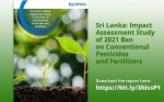 Impactos de la prohibición de pesticidas y fertilizantes convencionales de 2021 en Sri Lanka