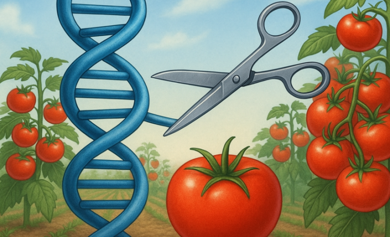 La edición genética en el tomate alcanza eficiencia récord gracias a estrategia innovadora