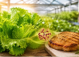 Lechuga modificada genéticamente produce por primera vez mioglobina, una proteína clave de la carne Lechuga modificada genéticamente produce por primera vez mioglobina, una proteína clave de la carne