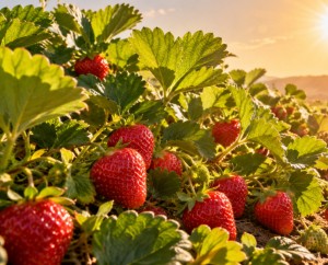 Frutillas que resisten el calor extremo: alianza europea combina edición genética e inteligencia artificial