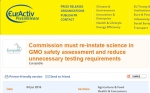 La Comisión Europea debe reinstaurar la ciencia respecto al tema de OGM en la evaluación de su seguridad y reducir pruebas innecesarias requeridas