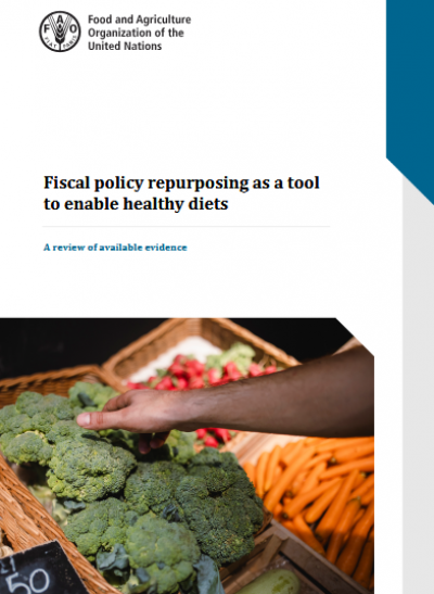 Reorientación de la política fiscal como herramienta para promover dietas saludables: Una revisión de la evidencia disponible