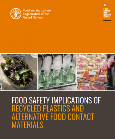 Implicaciones para la seguridad alimentaria de los plásticos reciclados y los materiales alternativos en contacto con los alimentos
