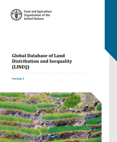 Base de datos global de distribución y desigualdad de la tierra (LINEQ)
