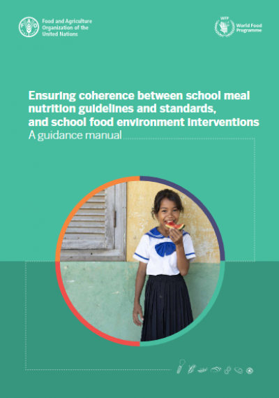 Garantizar la coherencia entre las directrices y normas nutricionales de las comidas escolares y las intervenciones en el entorno alimentario escolar