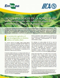 Lechos biológicos en la agricultura: una tecnología viable para reducir los riesgos de contaminación por el uso de plaguicidas