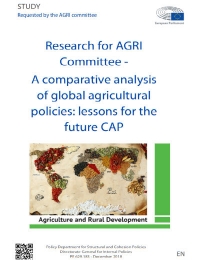 Un análisis comparativo de las políticas agrícolas mundiales: Lecciones para la futura PAC
