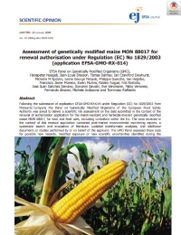 Evaluación del maíz modificado genéticamente MON 88017 para la autorización de renovación en virtud del Reglamento (CE) no 1829/2003 (solicitud EFSA ‐ GMO ‐ RX ‐ 014)