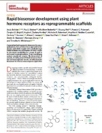 Desarrollo rápido de biosensores utilizando receptores de hormonas vegetales como andamios reprogramables