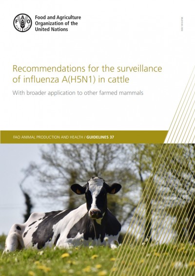 Recomendaciones para la vigilancia de la influenza A(H5N1) en bovinos