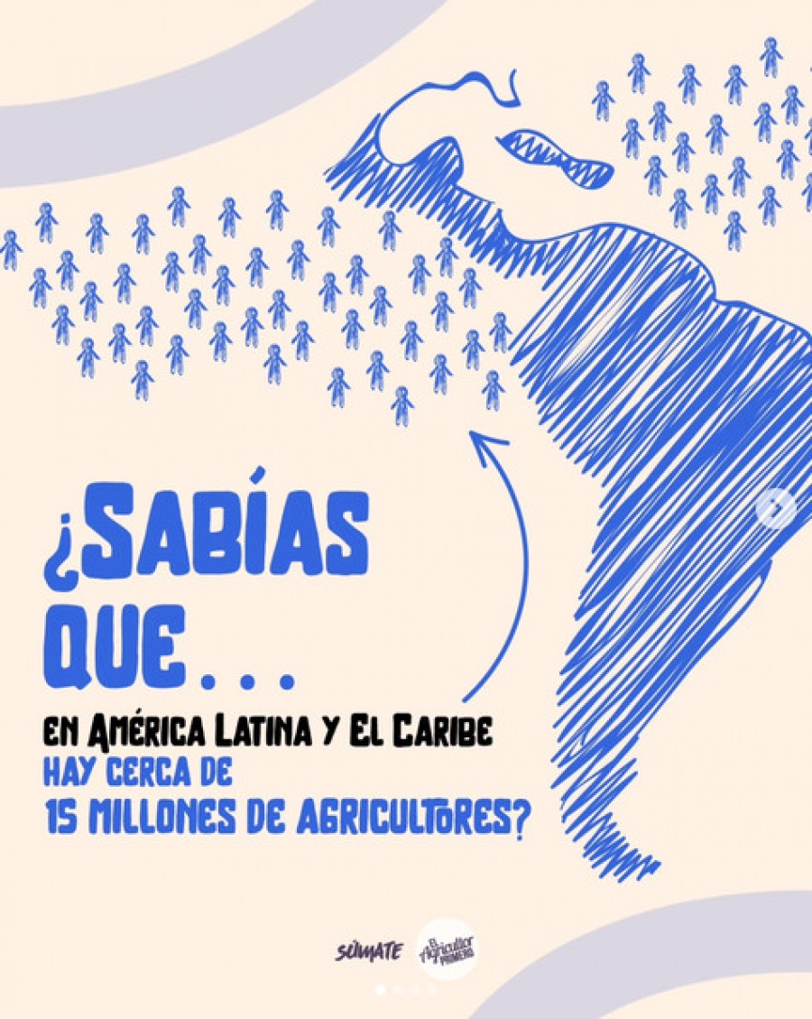 En América Latina y el Caribe hay cerca de 15 millones de agricultores