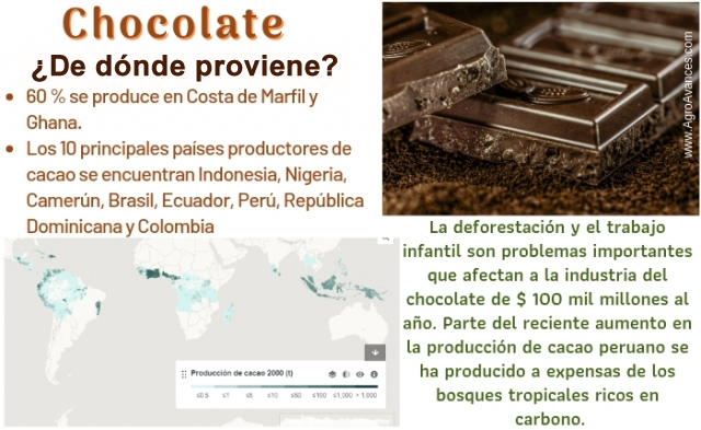 ¿De dónde obtiene el mundo su chocolate?