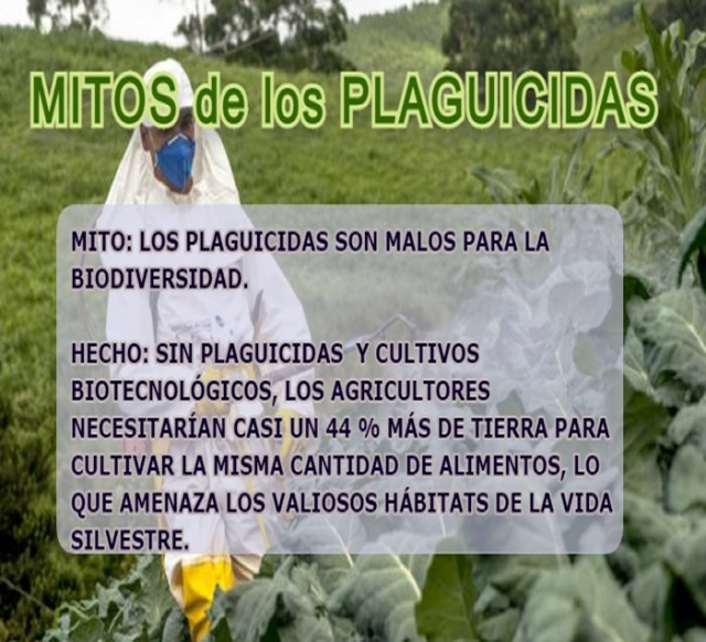 5 Mitos de los plaguicidas